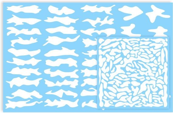 Трафарет для покраски в мультикам