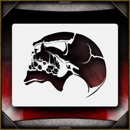 Трафареты черепов для аэрографии