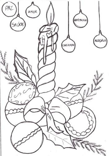 Новогодние эскизы для витражей