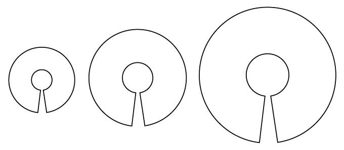 Трафарет для помпона