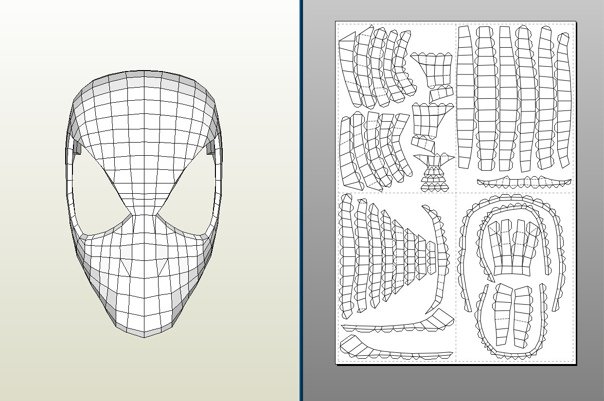 Шлем человека паука пепакура