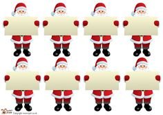 Тайный Санта карточки