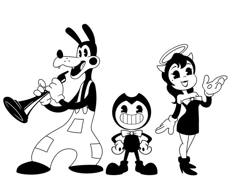 БЕНДИ И чернильная машина Алиса