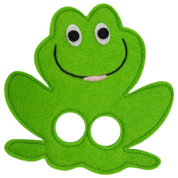 Кукла пальчиковая "лягушка"