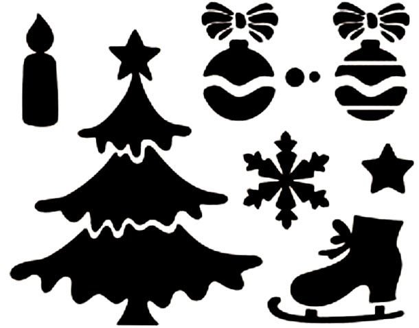 Новогодние силуэты