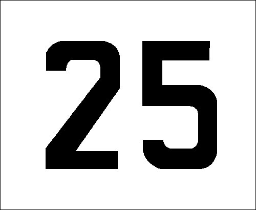 Трафарет для маркировки пожарных рукавов