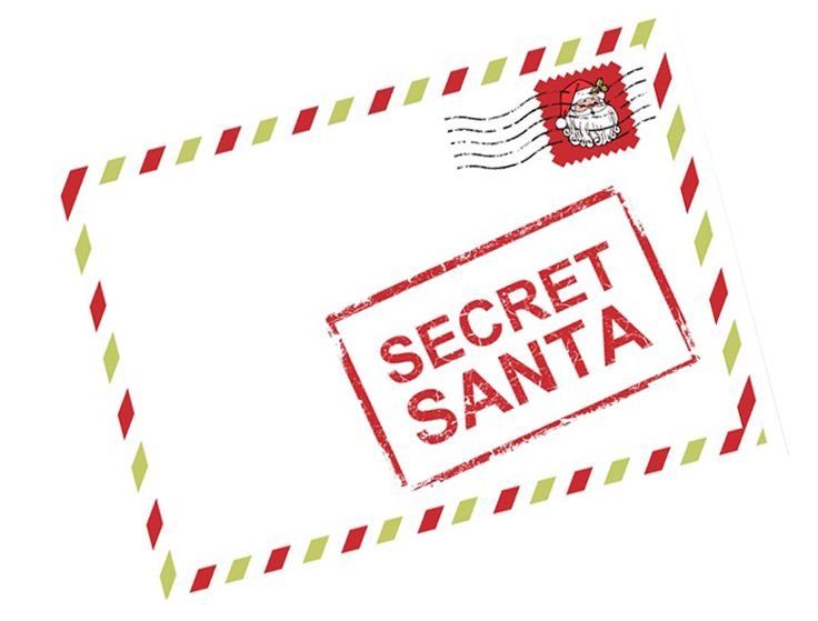 Тайный Санта конверт