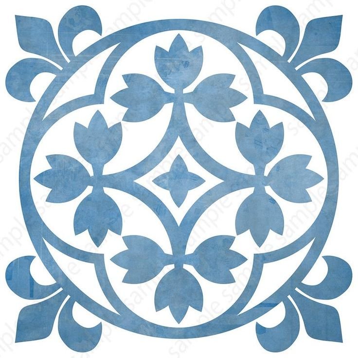 Плитка с орнаментом