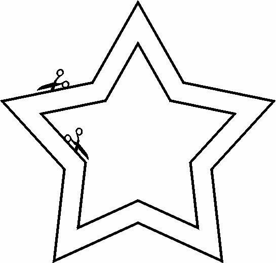 Трафарет Звёздочки