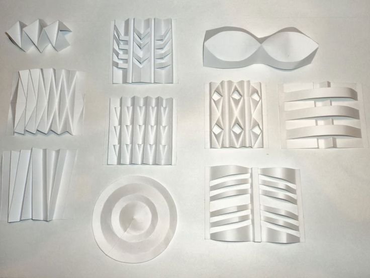 Бумажная пластика для детей