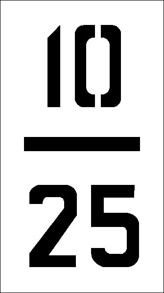 Маркировка номера пожарных рукавов