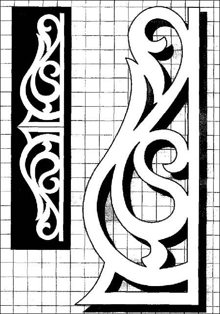 Трафареты для прорезной резьбы наличники для окон