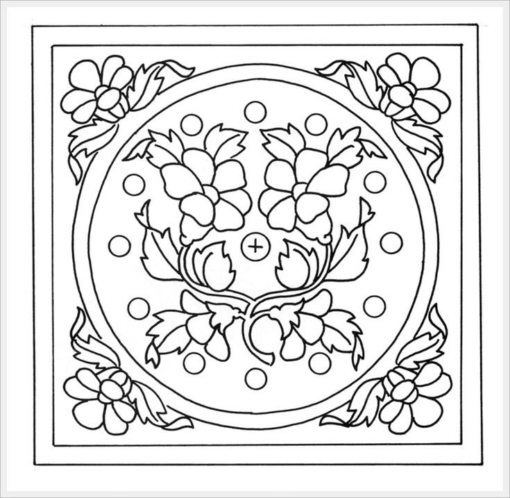 Узоры и орнаменты для росписи