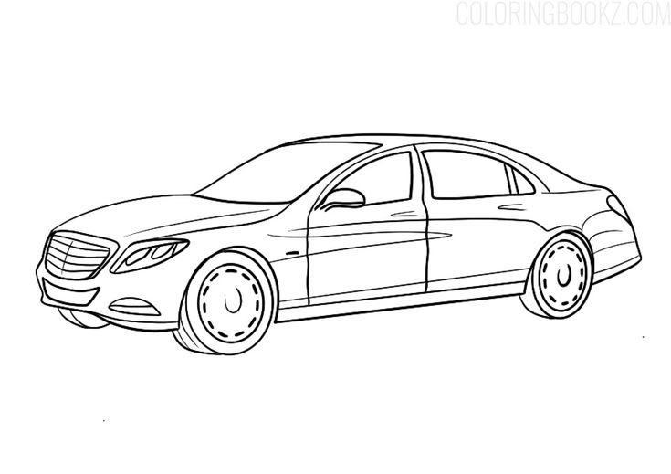 Разукрашка Мерседес АМГ