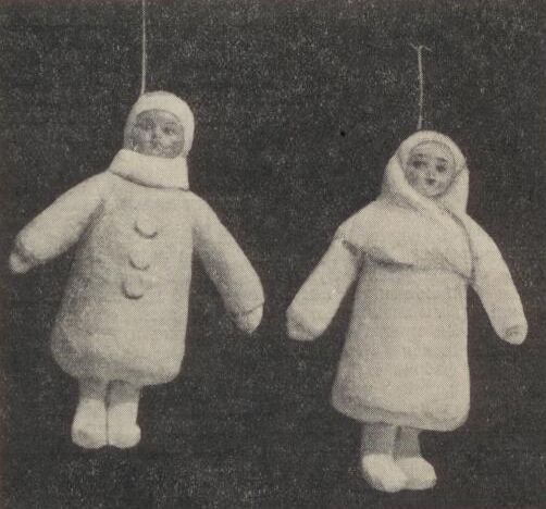 Криволапов игрушки из ваты 1937