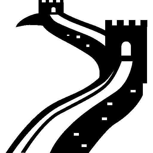 Стилизованная китайская стена