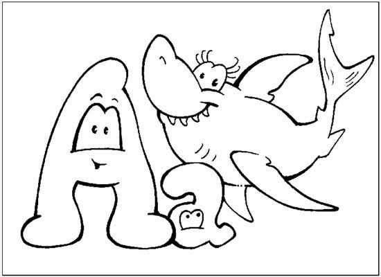 Раскраска. Веселая Азбука