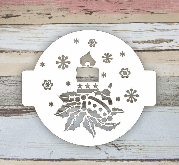 Трафареты для декора торта
