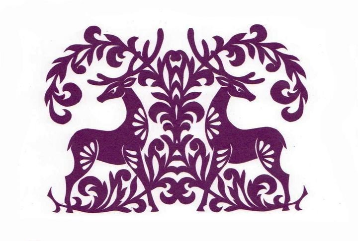 Трафареты для ажурного вырезания