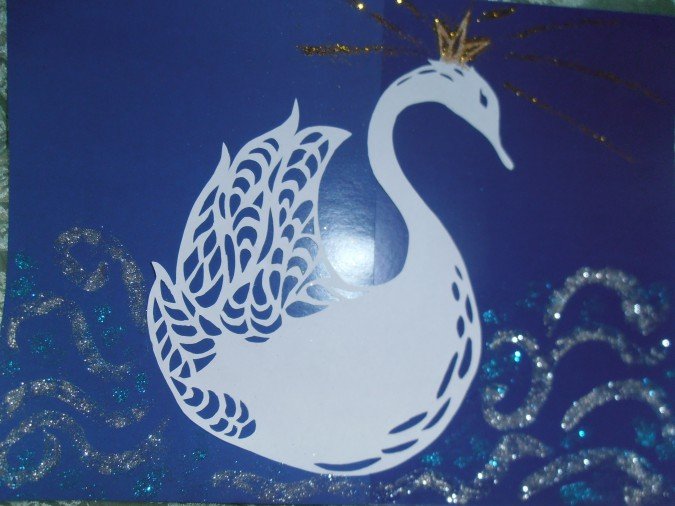 Вытыканки лебеди