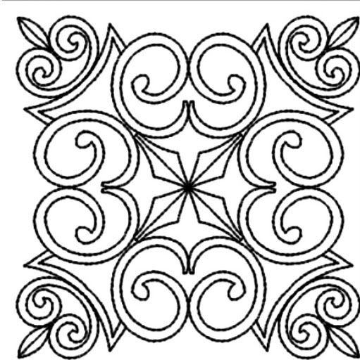 Орнамент в квадрате