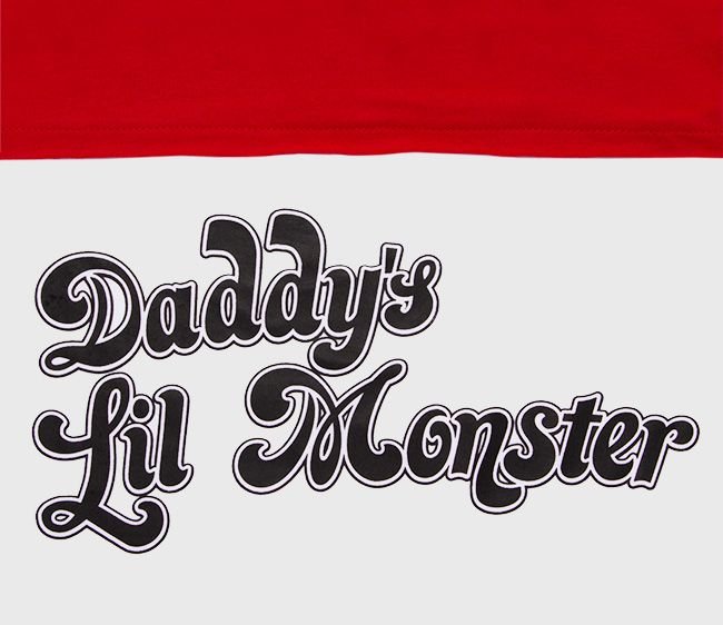 Daddy's Lil Monster надпись