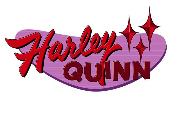 Harley Quinn надпись