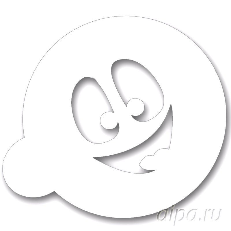 Трафарет для украшения торта сахарной пудрой
