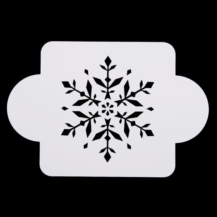 Снежинки на окна трафареты