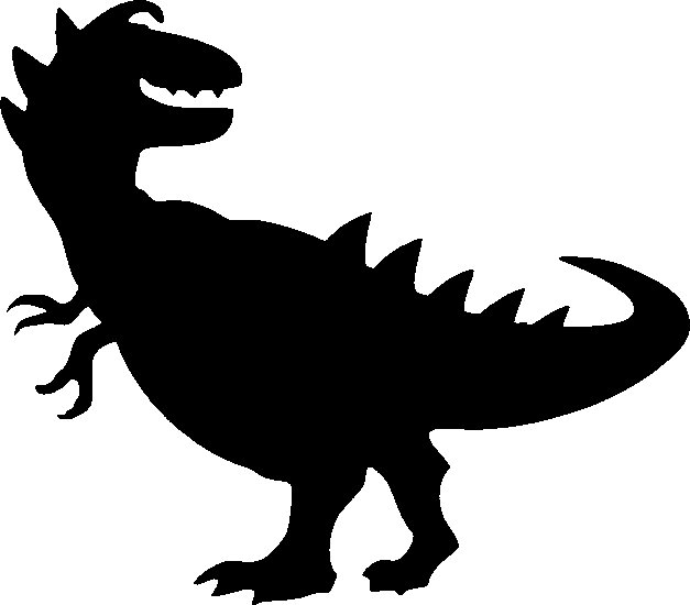 Динозавры для вырезания