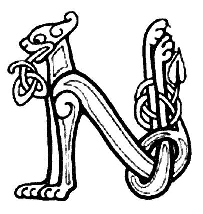 Буквица буква в