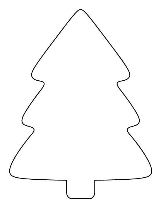 Трафарет "елка"