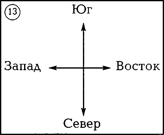 Как понять где находится Север Юг Запад Восток