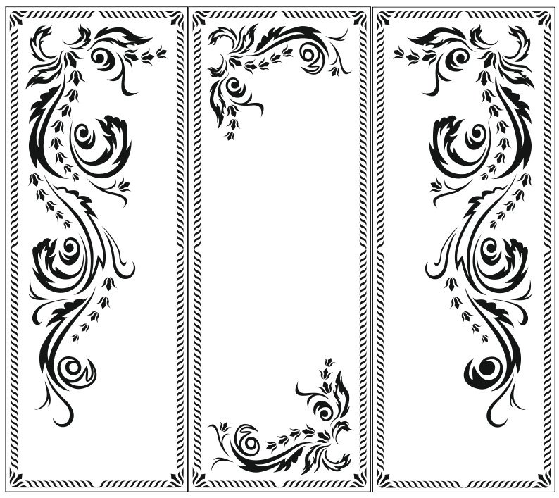 Узоры для мебели трафареты