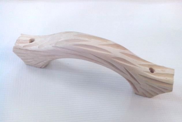 Деревянные дверные ручки для бани