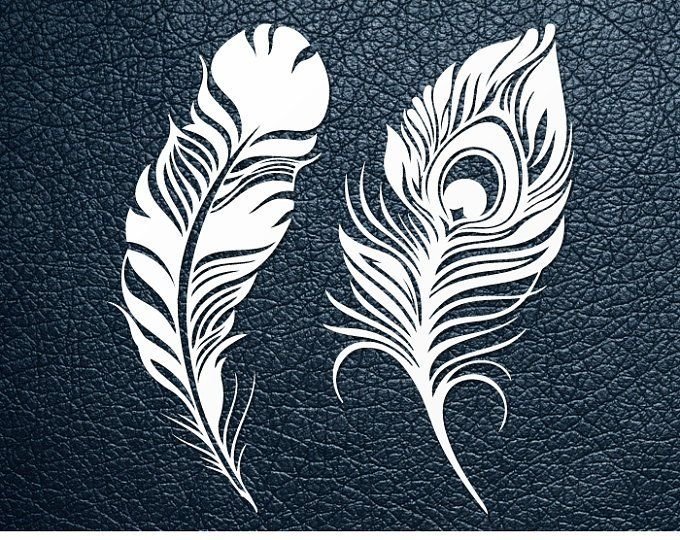 Узор перо