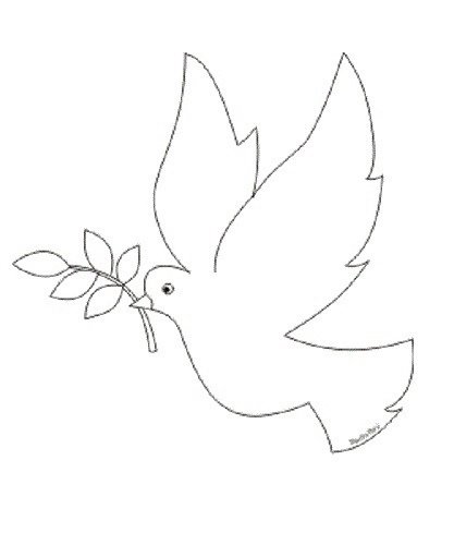 Макет голубя