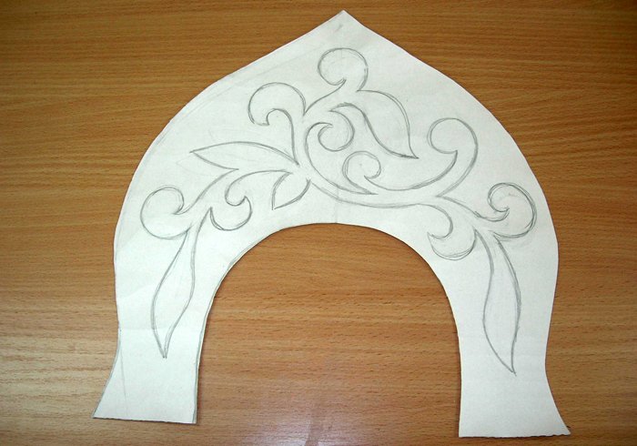 Узоры для кокошника