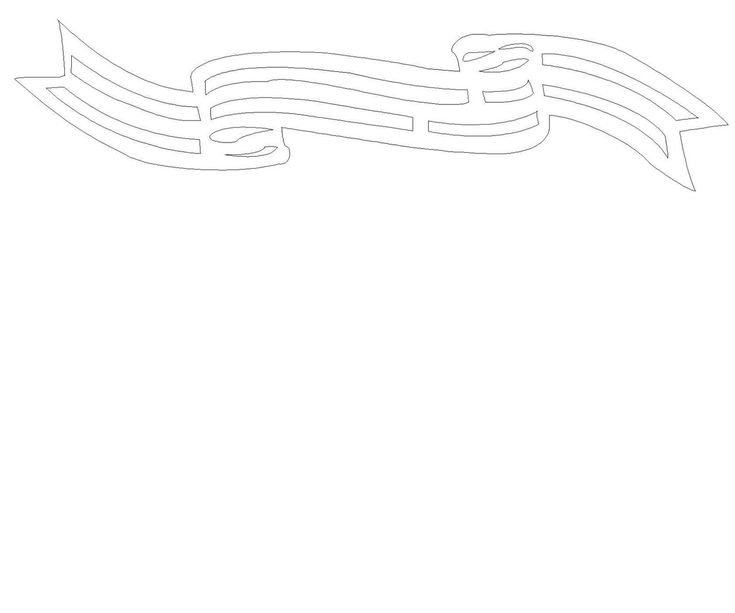 Георгиевская ленточка трафарет