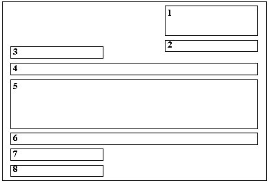 Бланк письма на английском