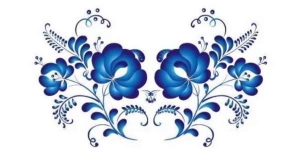 гжельские узоры