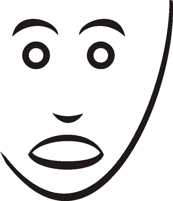 Театральные маски эмоции