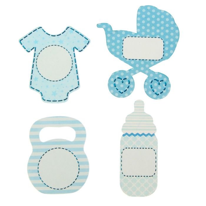 Фигурки для метрики новорожденных