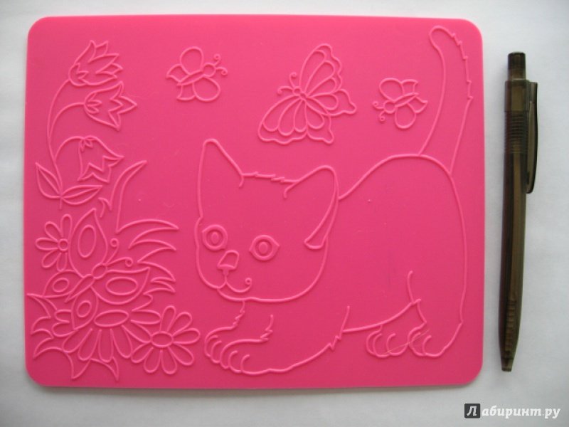 Рельефный трафарет для рисования