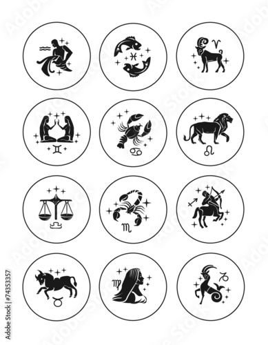 Знаки зодиака иконки