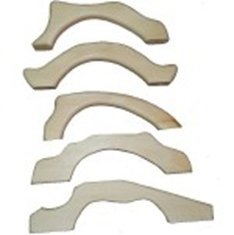 Чертеж деревянной ручки для бани