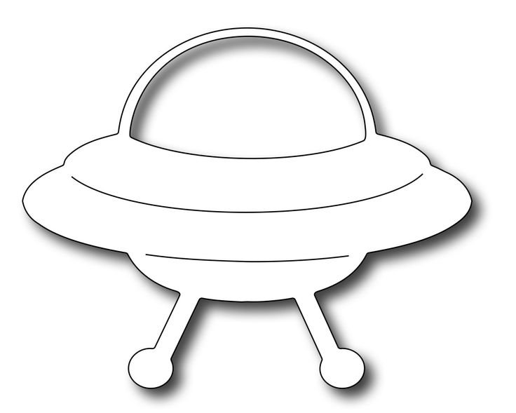 НЛО раскраска для детей