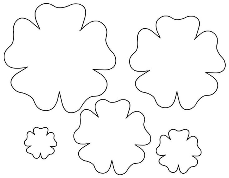 Трафарет "цветы"