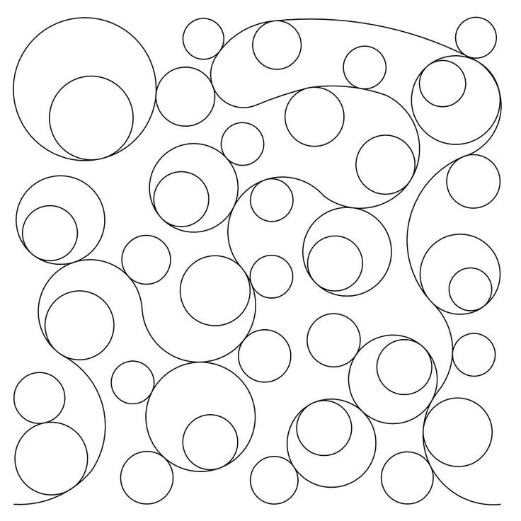 Вытынанки кружочки