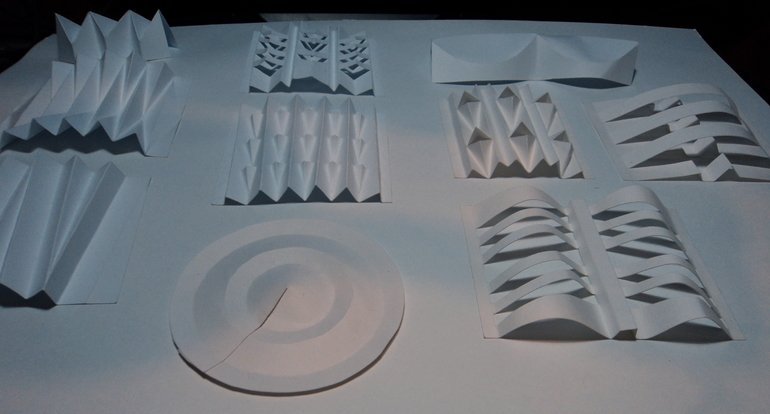 Бумажная пластика объёмная